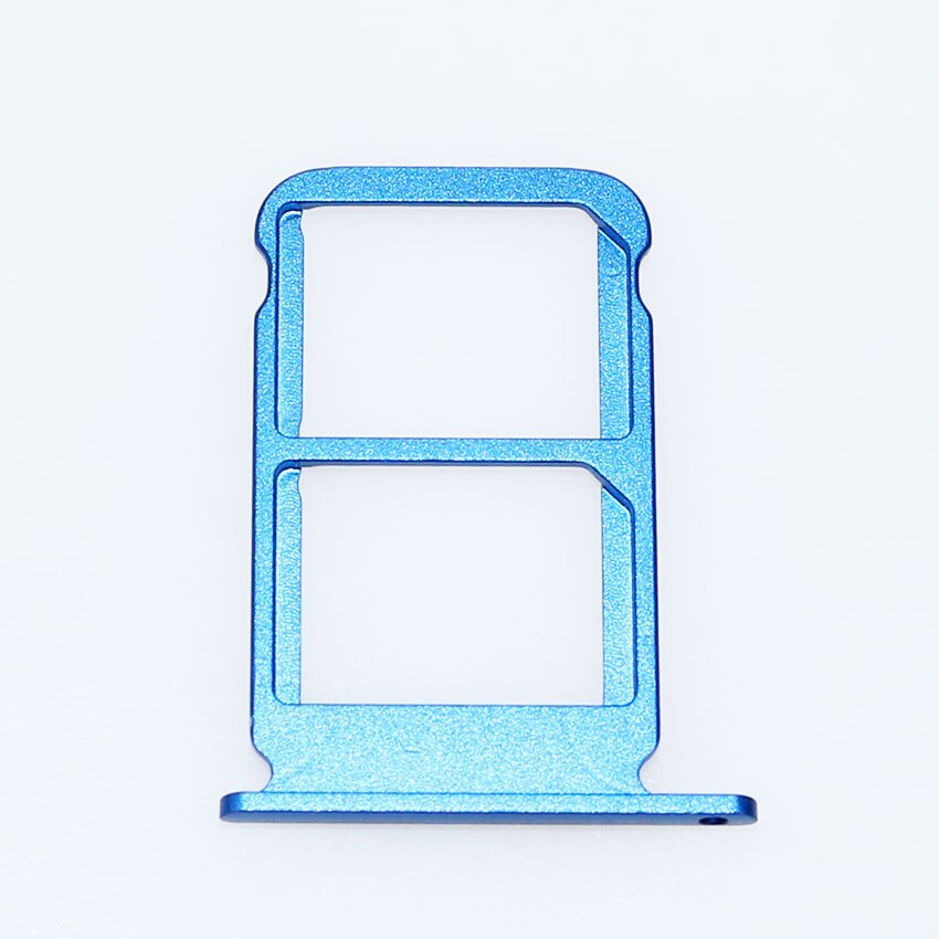 ChengHaoRan Voor Huawei Honor 10 Honor10 Micro Sim-kaart Houder Slot Lade Adapter met Eject Vervanging Zwart, Blauw, grijs, Groen