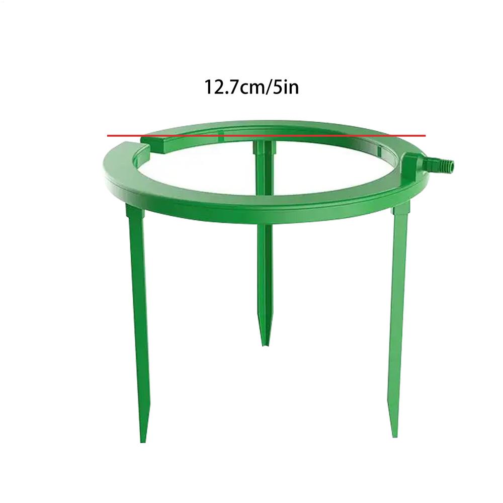 Anneau d'eau hydro halo, 3 jambes, plantation intérieure, culture sans sol, anneau d'irrigation goutte-à-goutte uniforme pour arroser des plantes: WHITE