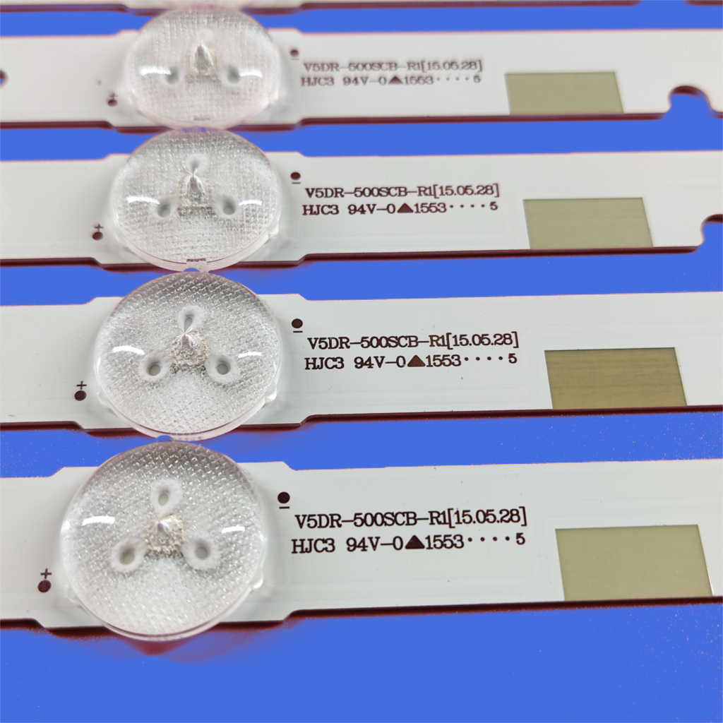 Striscia di retroilluminazione a LED 16 pezzi per Samsung UE50JU6800 UE50JU6850 UE50JU6800K ueue50ju6870 UN50JS7200 UE50JS7200 UE50JS7200