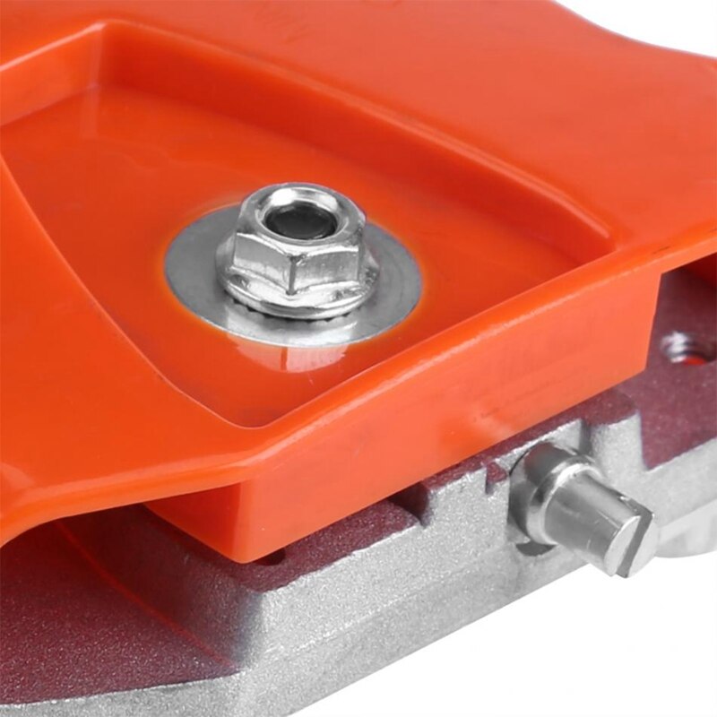 Trädmotorsåg växelhuvud 26mm orange spline stolpsåg trädskärare motorsåg växellåda växelhuvud verktyg 9 spline