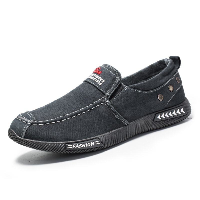 Remache genial zapatos de vaquero para hombre, zapatos de lona, zapatos planos para hombre, zapatillas , nuevos zapatos casuales de estilo suave y transpirable para hombre