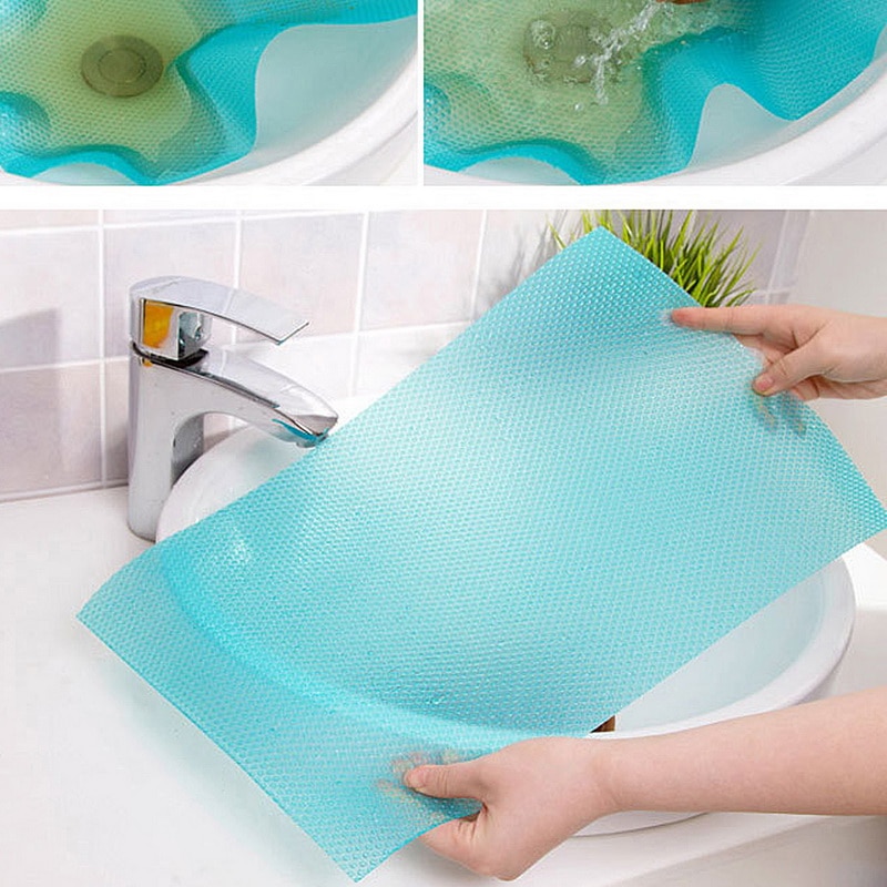 4pcs Refrigerator Pad Antibacterial Antifouling Mildew Refrigerator Mats Moistureproof Waterproof Pad Cooler Fridge Mats