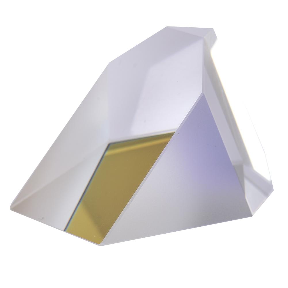 Irregular Roof Prism K9 Optical Plastic Prism for Spectral Physics Teaching Photo Photography