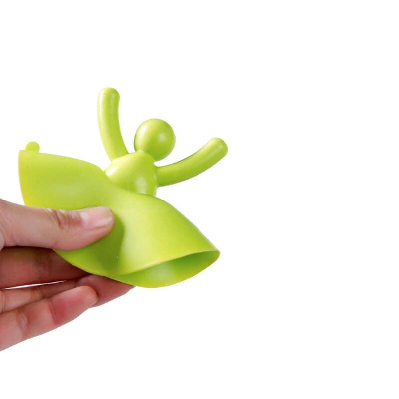 1 stk gummi lille person silikone filter vandstopper afløbsfanger badekar plug badeværelse køkkenvask uddybning gulv afløbsdæksel