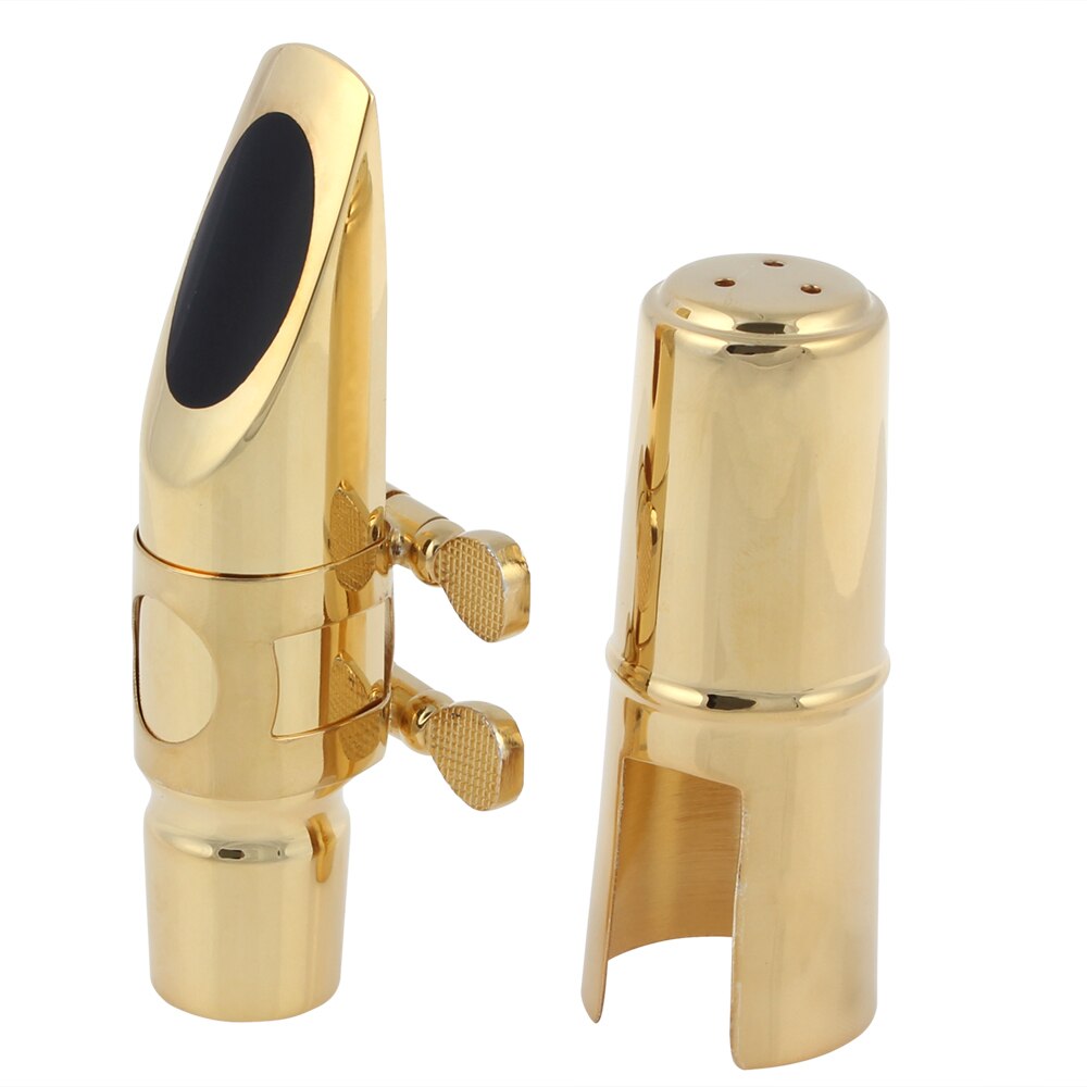 Ligature Pour Saxophone Alto Plaquée Argent - Avec Vis Réglable - Pour Embouchures Bakélite/bois/plastique