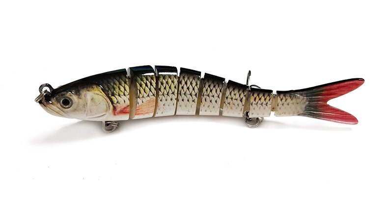 8 Section Fishing Lure 14cm 25g Multi Jointed Lures Bait Pike Sinking Wobblers Swimbait Fishing Tackle For Bass Isca Crankbait: 01