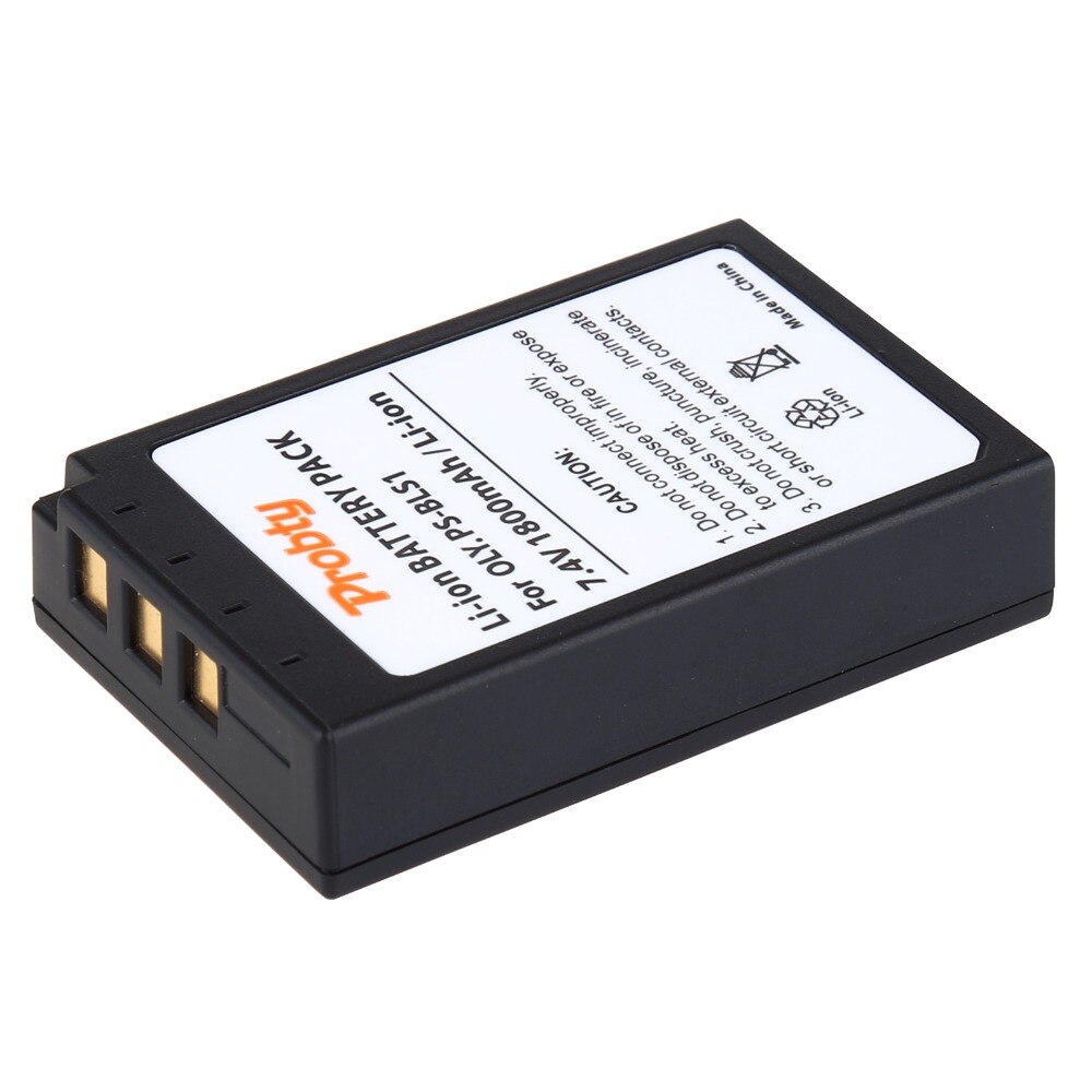 Probty PS-BLS1 BLS-1 Camera Batterij voor Olympus E-410 E-420 E-450 E-600 E-620 & PEN E-P1 E-P2 E-P3 E-PL1 E-PL3 e-PM1
