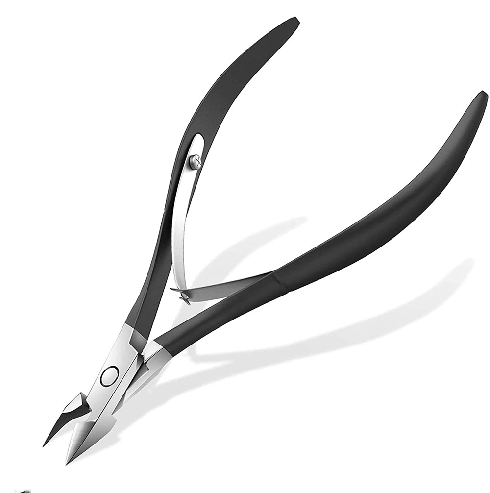 Tijeras para cutículas de uñas, cortaúñas, herramientas de manicura y pedicura, Tijera para piel muerta dorada/plateada/arcoíris