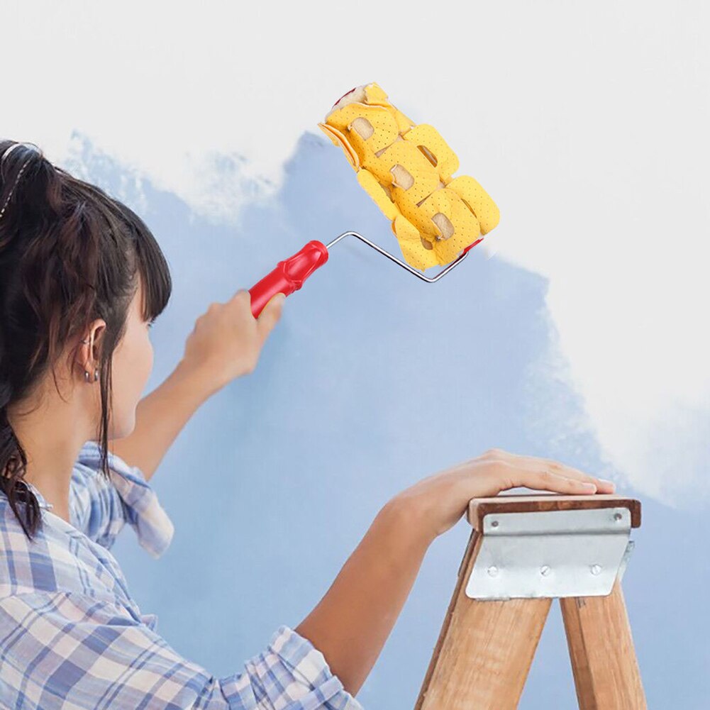 'The Best' Wallpaper Roller Wall Texture Printing Tool Sticky Flower Brush Wall Printing Tool 889
