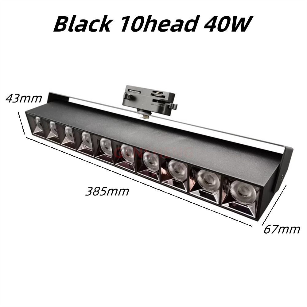 Luzes de Pista LED ajustáveis, Holofotes, Lâmpadas de Teto, Decoração de Casa, Loja Interior, Iluminação, Regulável, 110V, 220V: 5w / Luz amarela / Azul