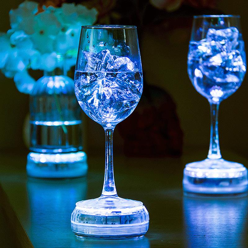 Led Remote Controlled RGB Submersible Light Battery Operated Underwater Lamp Multicolor Submersible Diving Waterproof LED Lamp