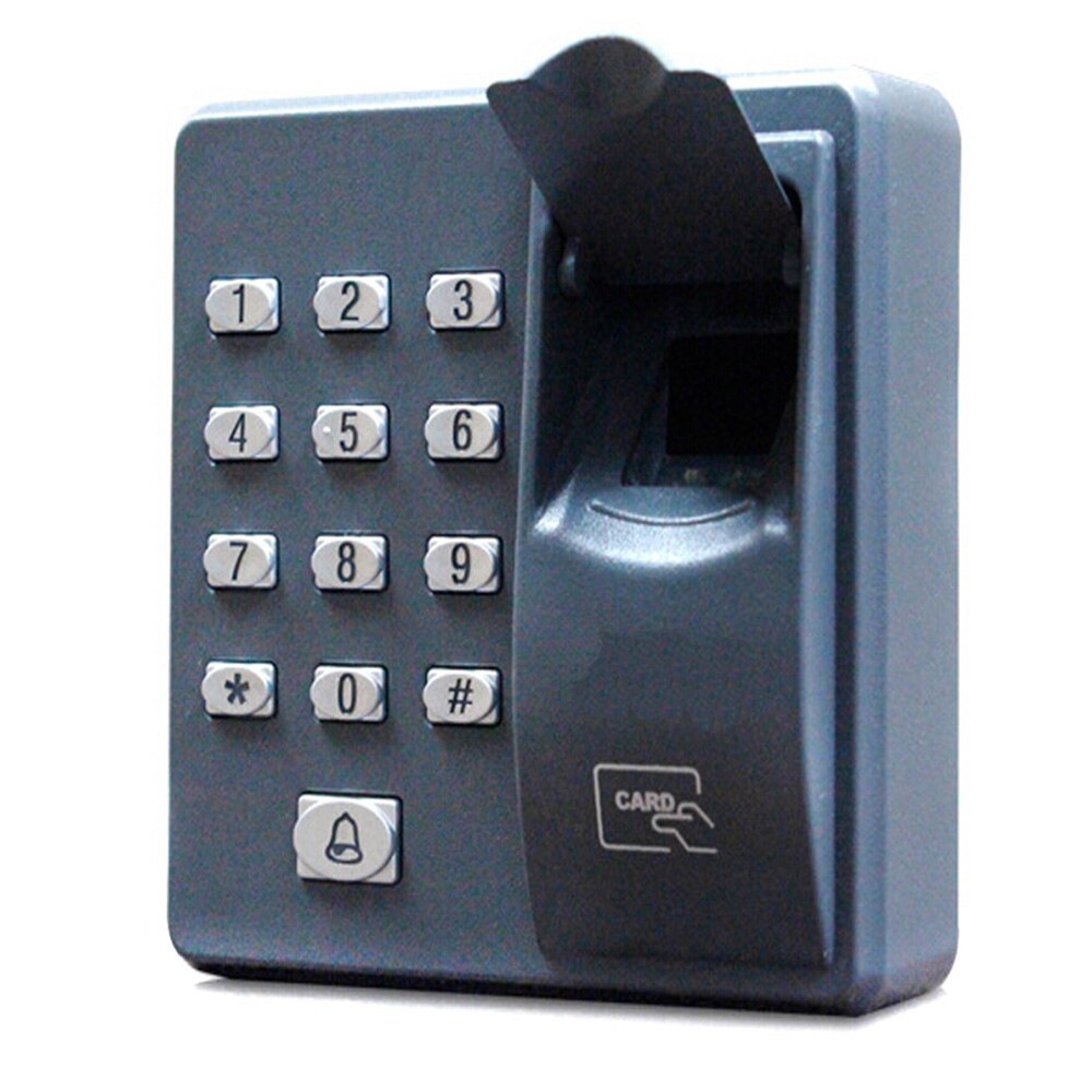 Sistema de Control de acceso con huella dactilar, tarjeta de identificación de usuario, contraseña de entrada, teclado, mini Control de acceso, lector de teclado, 500