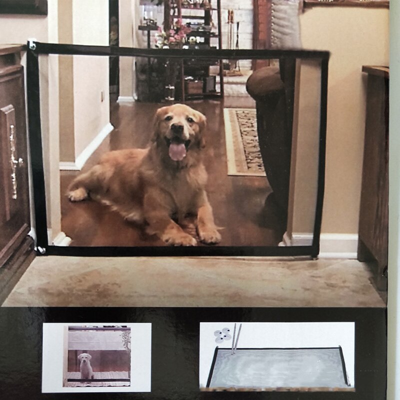 ZOOPEEN Foldable Dog Cloth Net Portable Protective Net Cloth Fence Cat And Dog Obstacles Prevent Dogs Running Pet Accessories