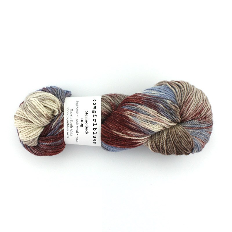 100G/Hank Cowgirlblues Merino Sok Garen Hand-Dye Diy Craft Garen Voor Sjaal En Sokken: 04