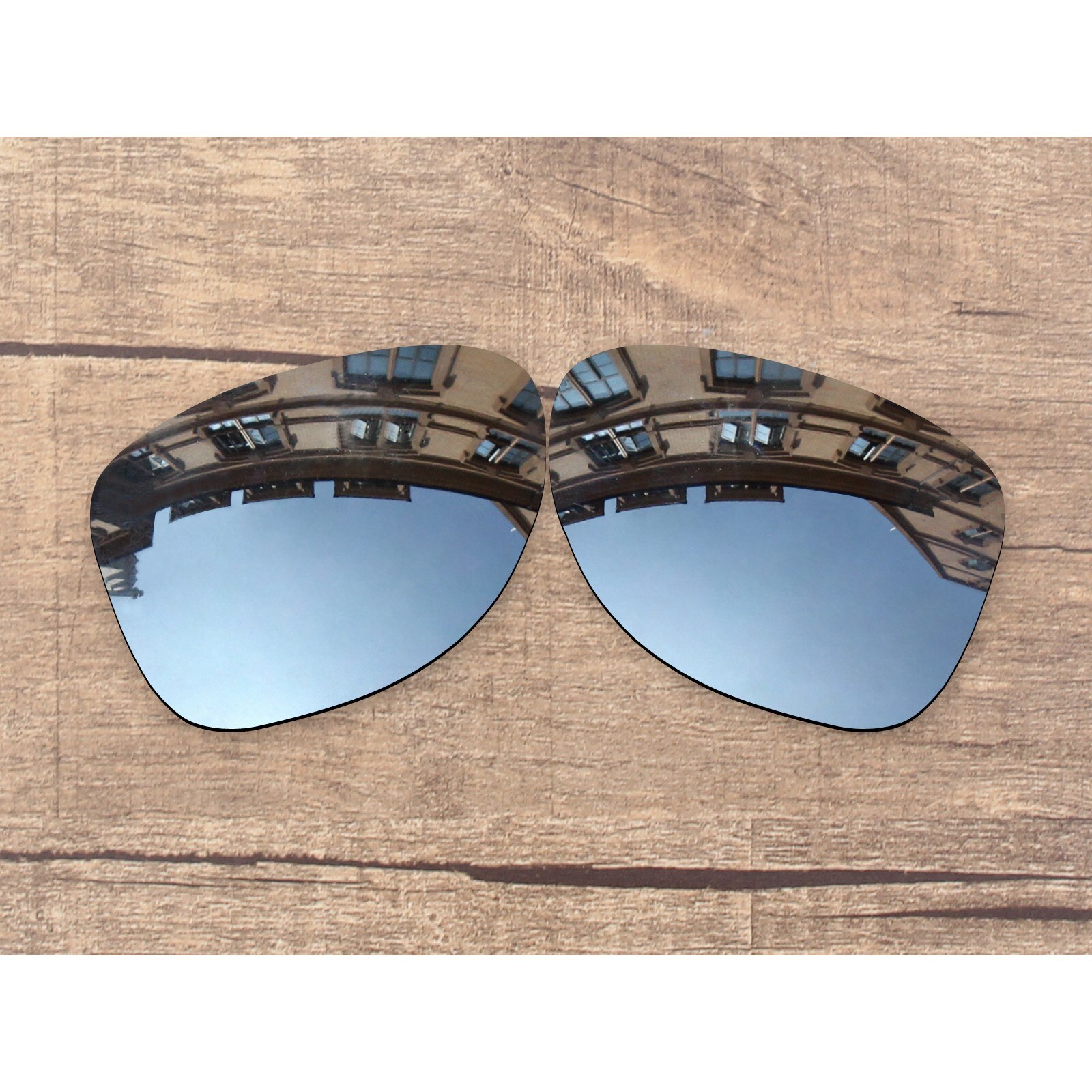 Vonxyz-repuesto de lentes polarizadas, 20 + colores, para marco de-roble XXX x35-six.2 OO9177: Chrome Mirror