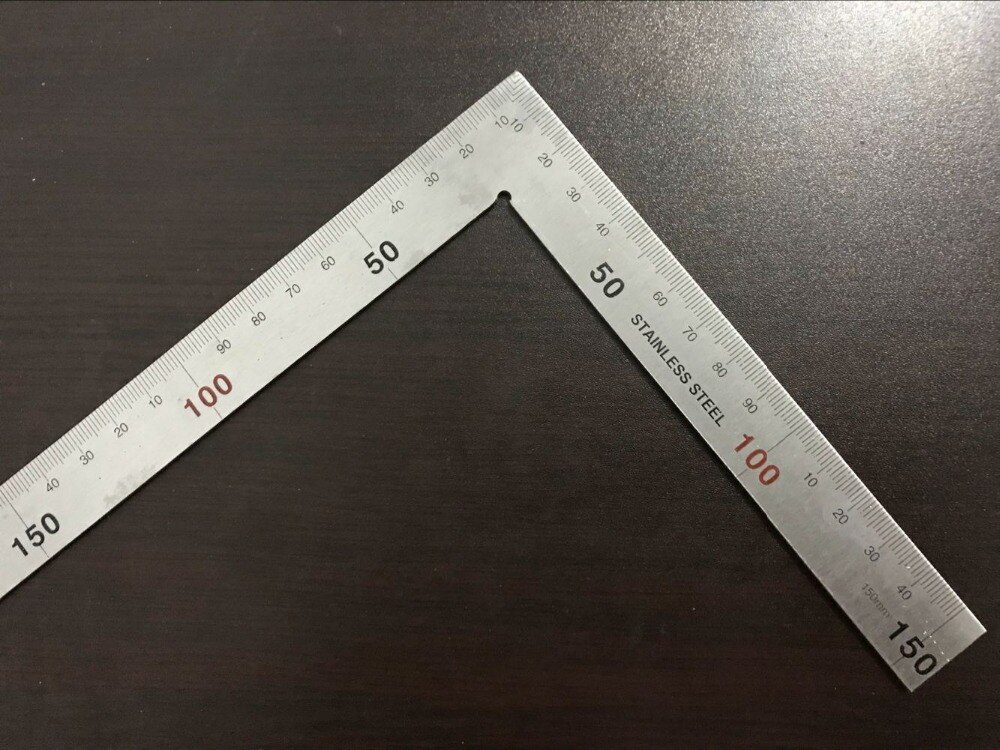 Stainless Right Angle Ruler