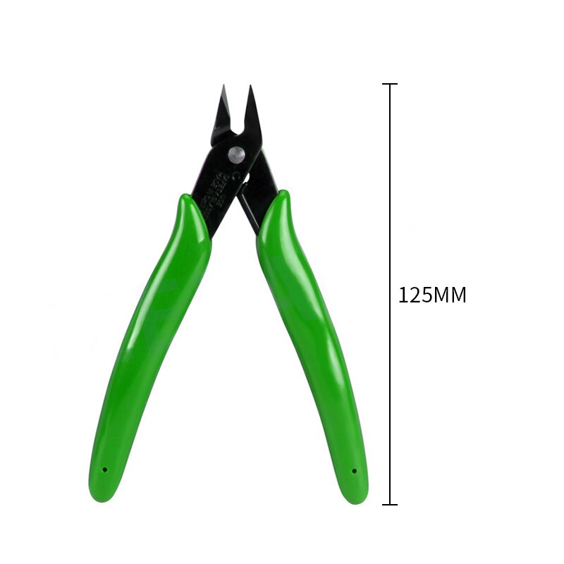 Diy Elektronische Tool Elektrische Snijden Tang Diagonale Tang Tool Elektrische Draad Kabel Snijders Zijsnijder: 2