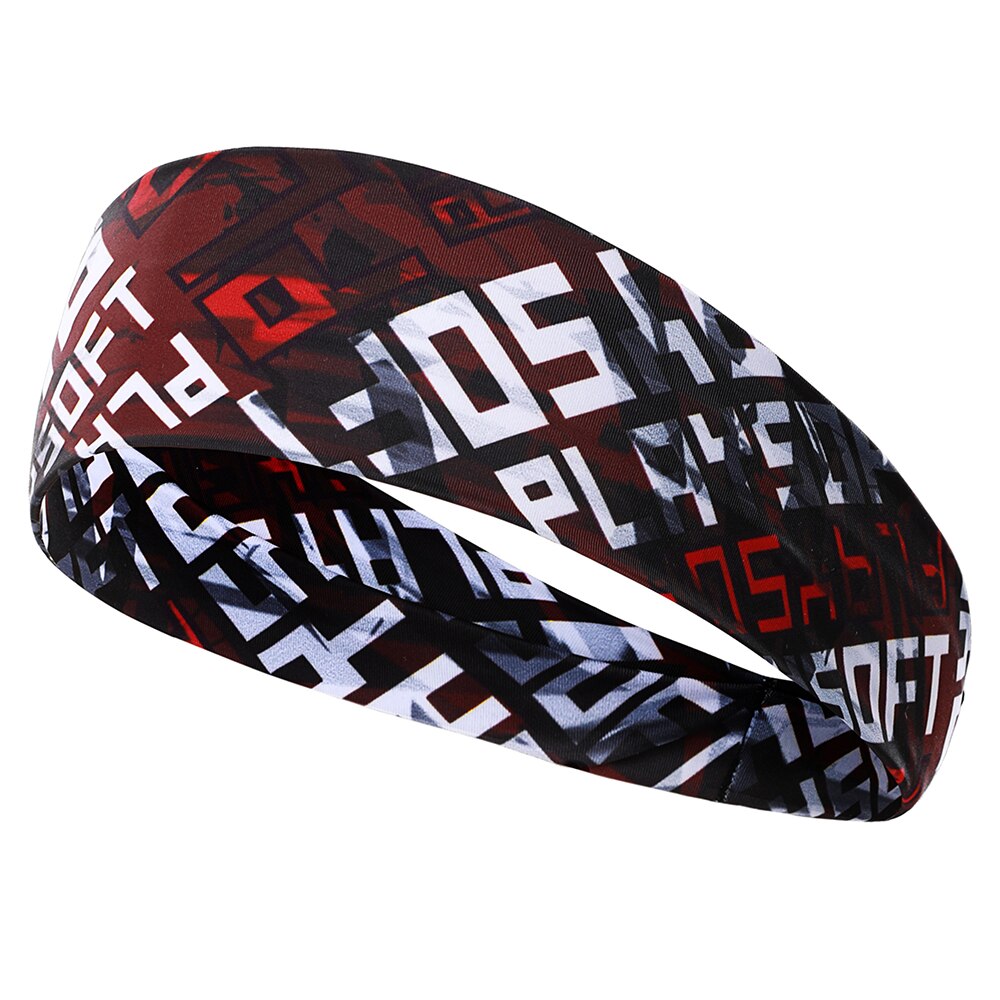 Bandeau élastique de sport, Yoga, Fitness, Gym, cyclisme, basket-ball, athlétisme, pour hommes, été: 06