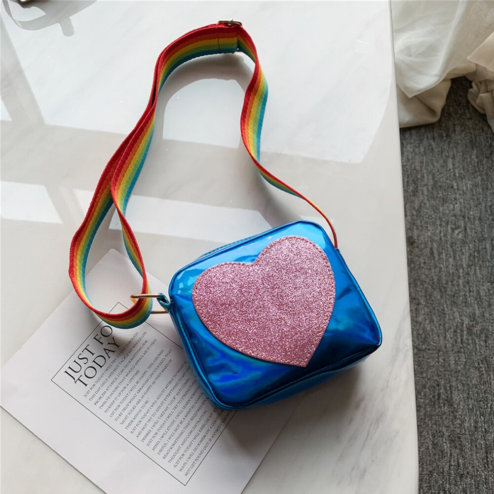 Kids Kinderen Prinses Leuke Messenger Bags Baby Meisjes Schoudertas Handtassen: Blauw