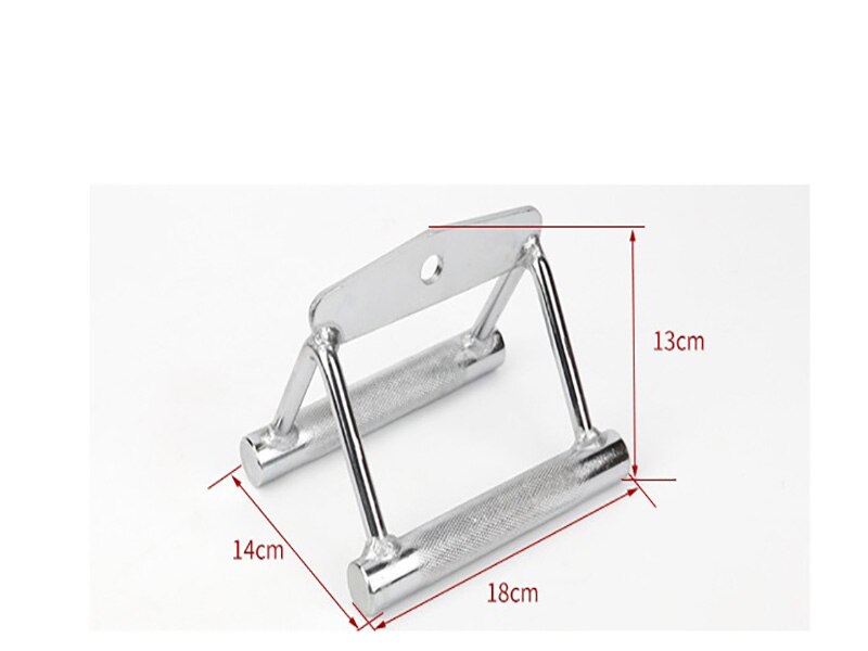 Uitgebreide krachtapparatuur accessoires fitnessapparatuur galvaniseren handvat kunststof handvat speciale trekbuigstang