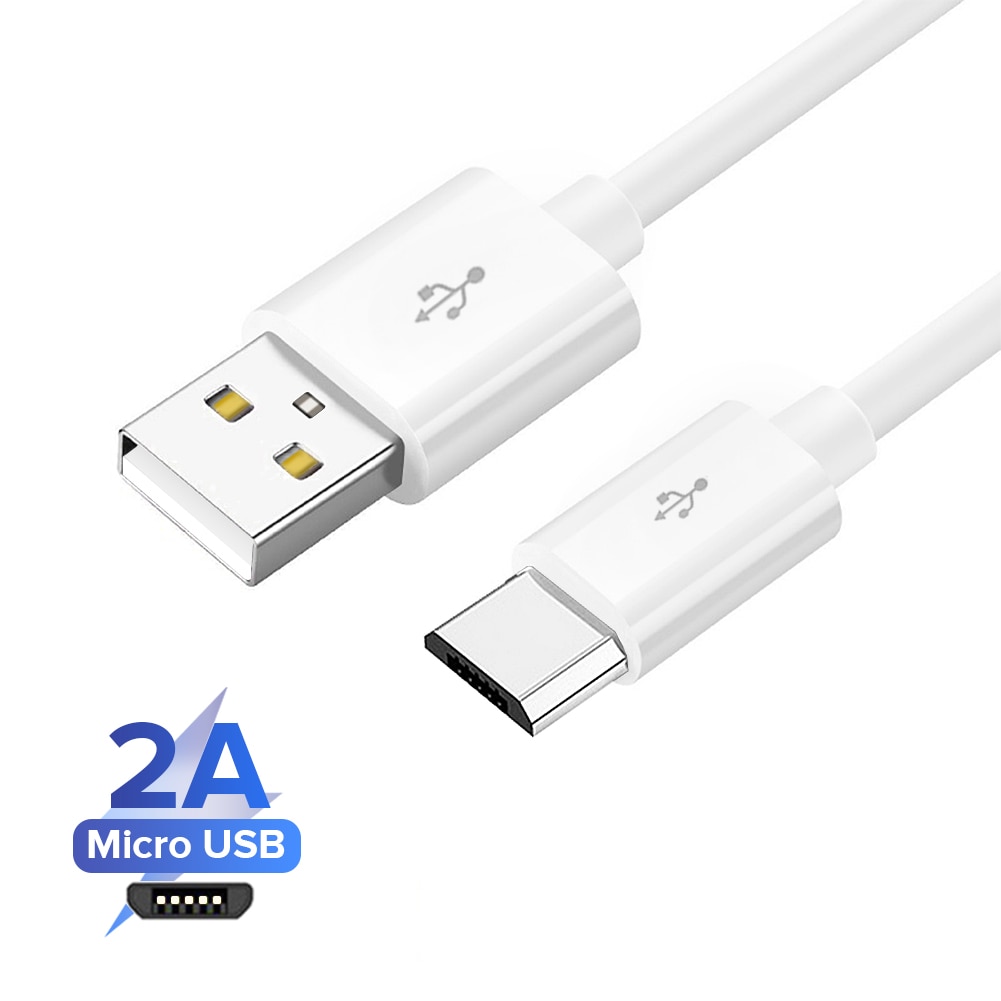 25/100/150/200/300Cm Usb Naar Micro Usb Oplaadkabel Android Mobiele Telefoon Oplader data Sync Transmissie Cord Snelle Lading 2A