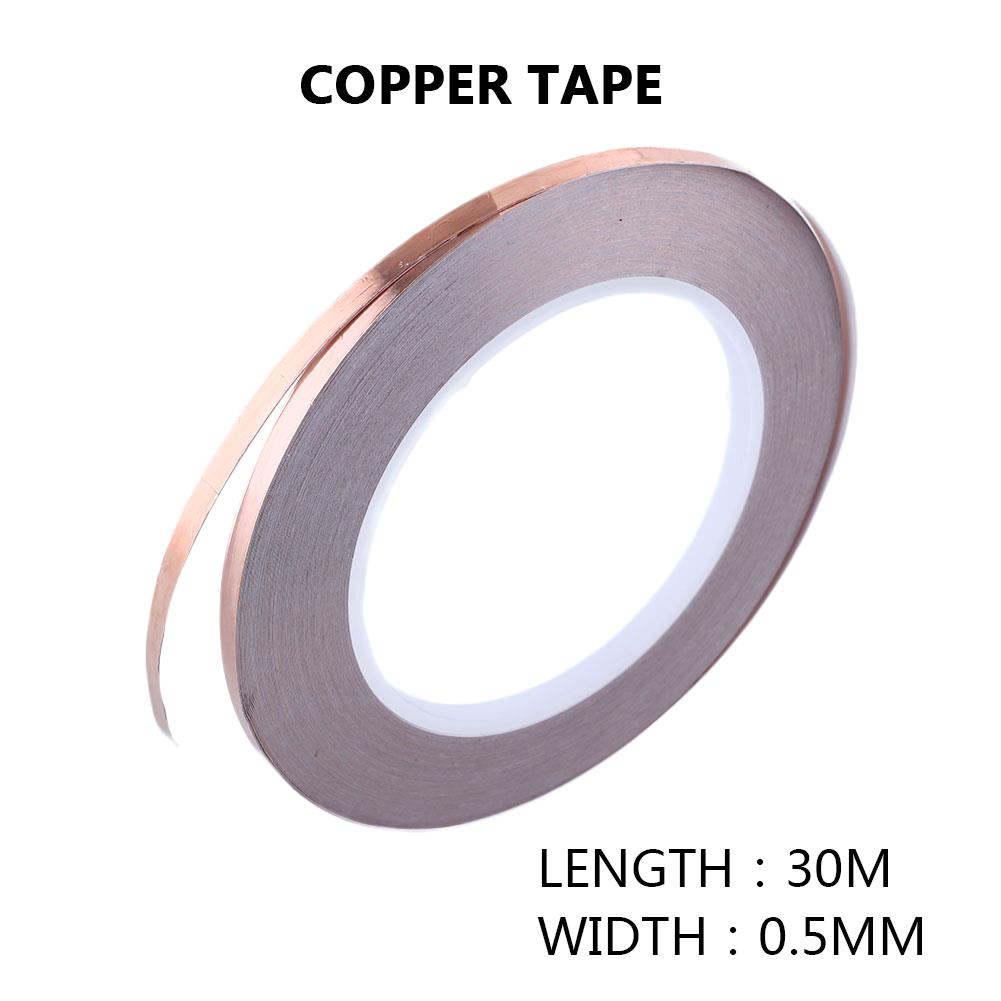 Złota taśma przewodząca taśma z folii miedzianej przewodząca taśma miedziana taśma z folii miedzianej wyświetlacz EMI ekranowanie elektryczne wielokrotnego użytku