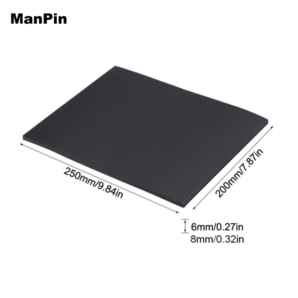 Almohadilla de goma para máquina de laminación OCA, esterilla de esponja laminada, herramienta de reparación de pantalla táctil LCD para iPhone, Samsung, iPad, 8mm, 6mm