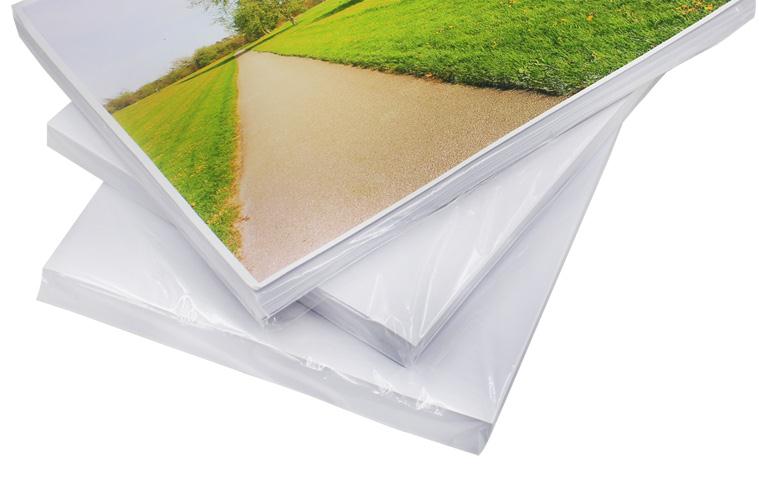 135gsm A4 Inkjet fotopapier sticker met glossy of mat oppervlak 50 stks