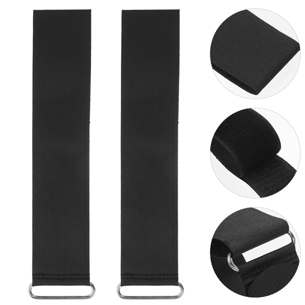 Máquina de remo, bicicleta estática, correas de Pedal, pie, poliéster elástico, ajustable para ciclismo y Fitness