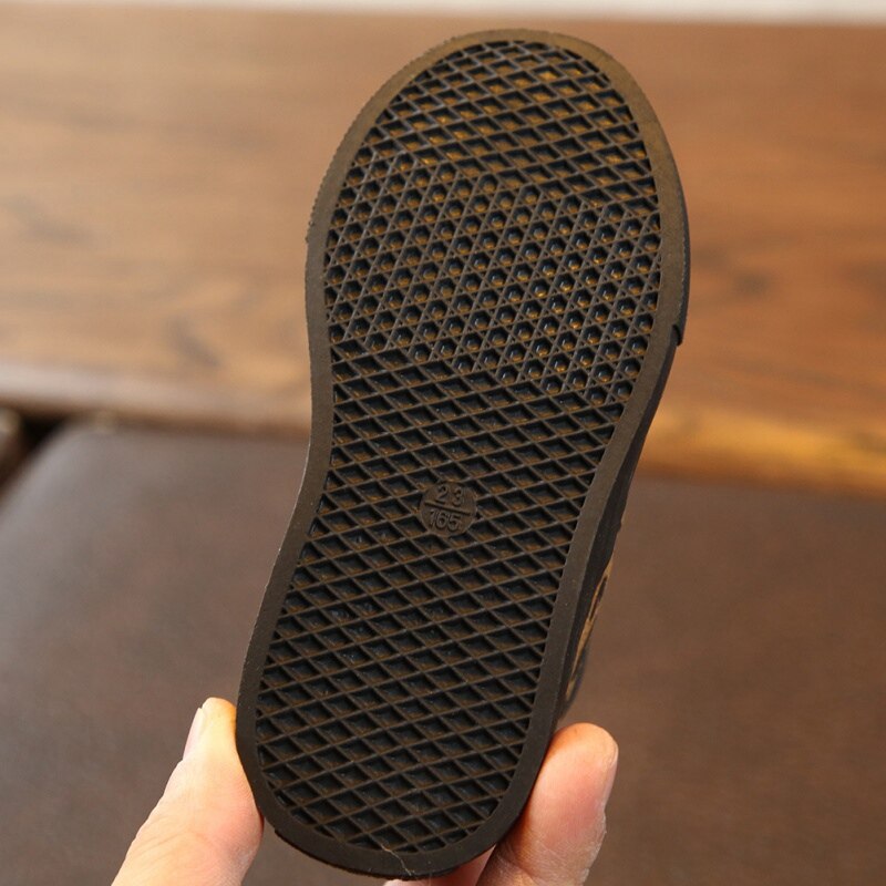 Baby barn støvler vinter gutter jenter snø støvler barn martin støvler baby søt leopard mønster anti-skli gåsko