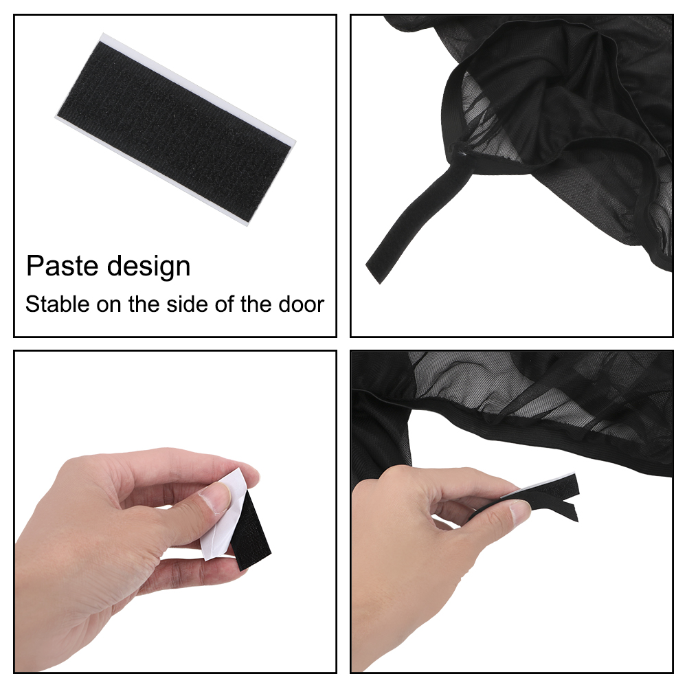 2 stk mesh deksel bil-styling bil vindu deksel solskjerm gardin uv beskyttelse skjold auto side bak vindu solskjerm