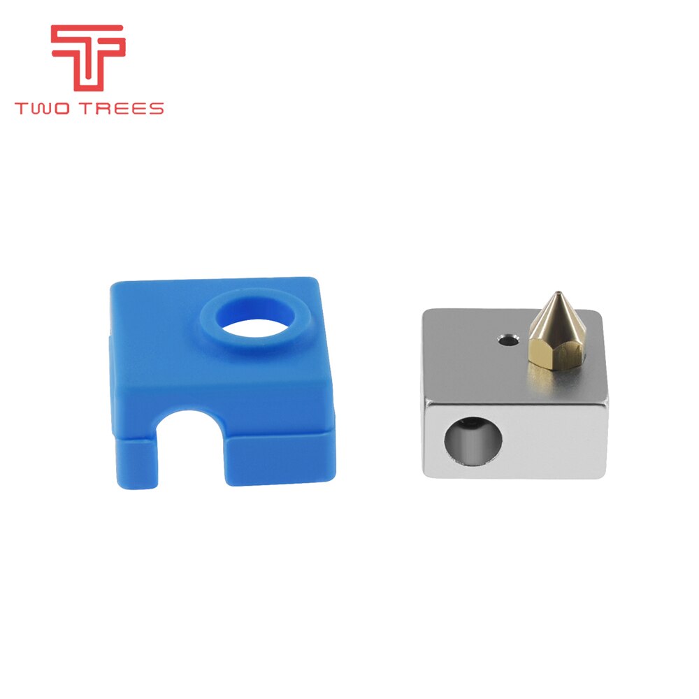 3D Printer Parts MK8 Extruder Nozzle Extruder Print Head 0.2/0.3/0.4/0.5/0.6/0.8mm mk9 Silicone sock for CR-10 Ender 3 pro