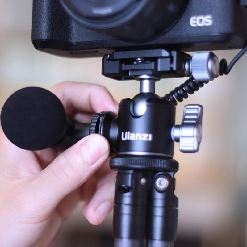 Ulanzi U-80L U-80 Arca bazofia Ballhead rótula de bola de trípode para DSLR SLR cámara con 10KG de Playload Arca Placa de liberación rápida