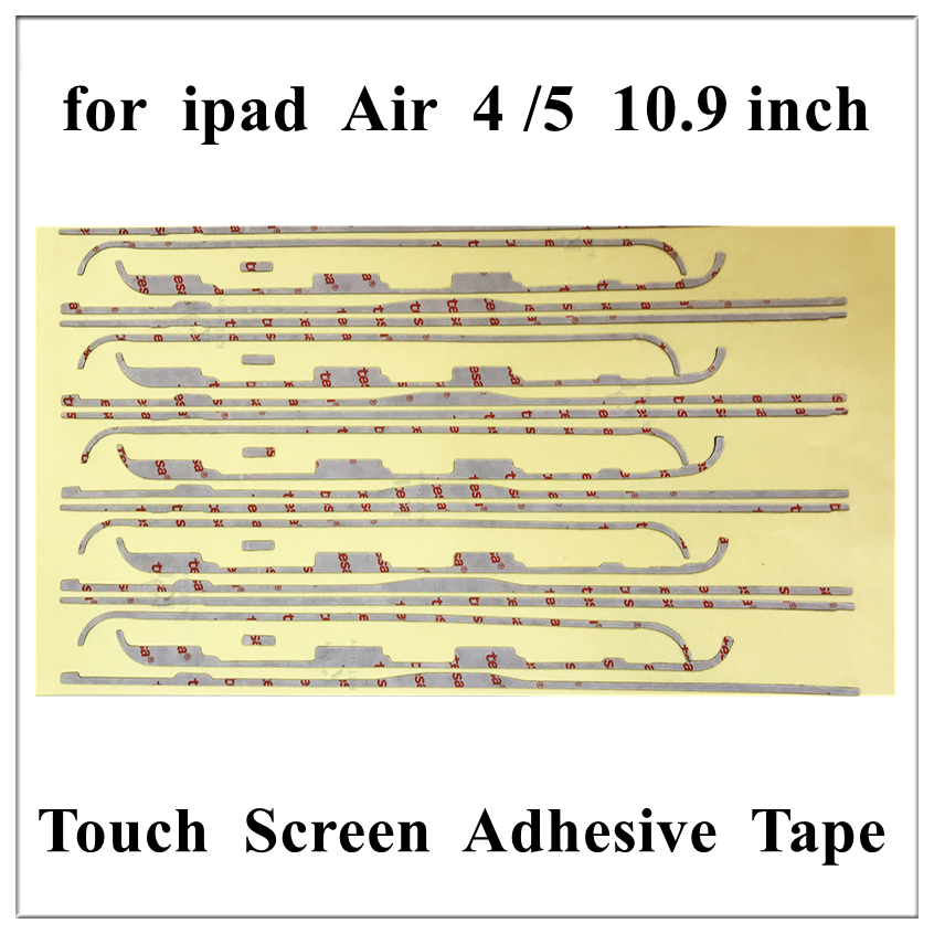 5 uds LCD Tesa adhesivo pantalla táctil pegatina cinta adhesiva para iPad Pro 9,7 10,5 11 12,9 pulgadas Mini Air 2 3 4 5 6: Rojo