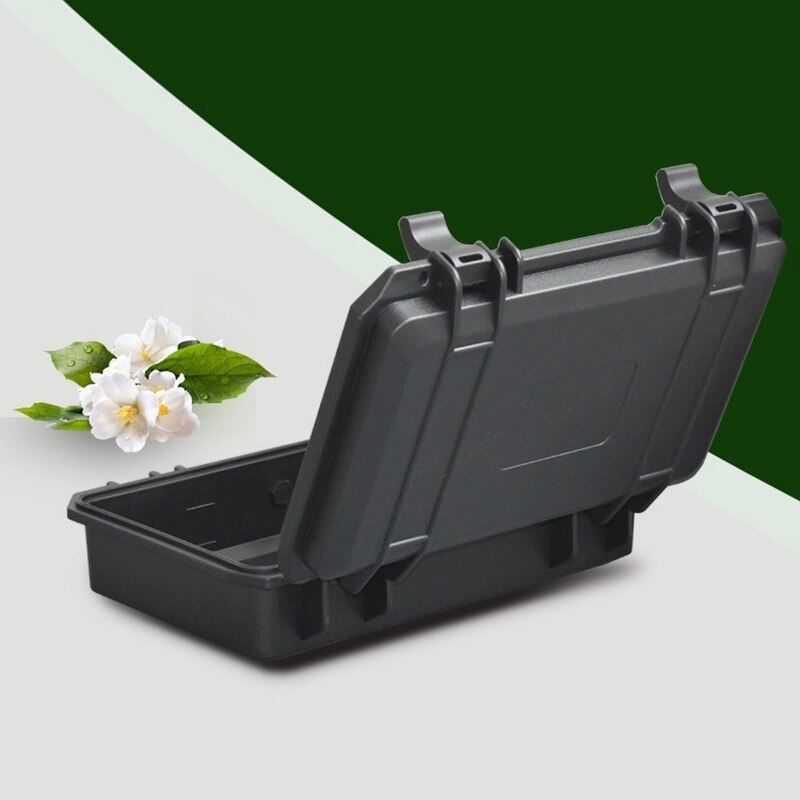 Waterproof Hard Portable Plastic Tool Box with Sponge Storage Box Instrument Equipment Box Camera Lens Safety Protection Box