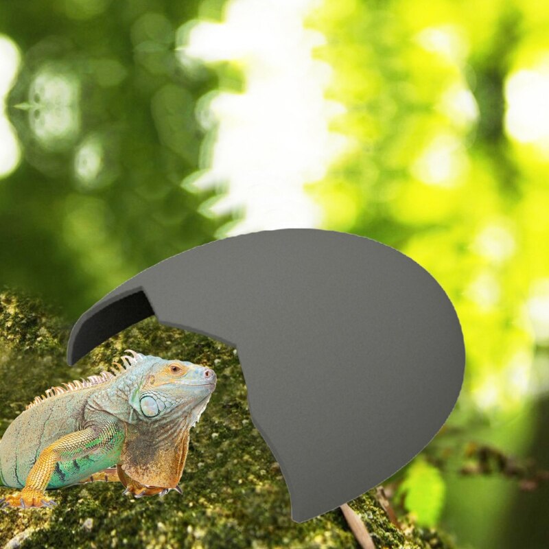 Reptile Hideout Cave Small Animal Hide Cave Pet Tortoise Escape Habitat Cave