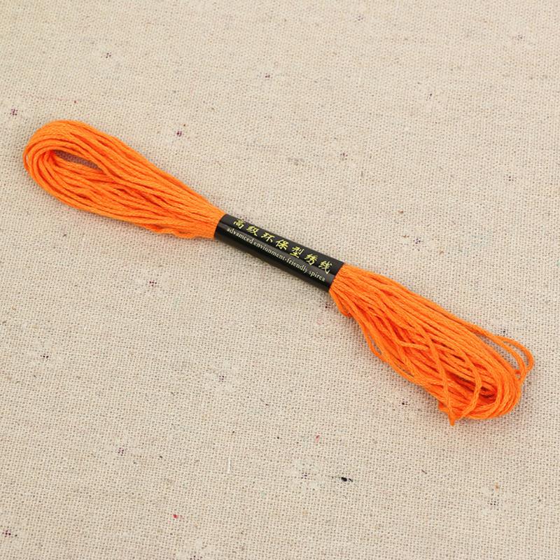 24 väriä puuvilla kirjonta lankalinja polyesteri neulonta ompelutyökalut ristipisto hammaslanka ompelu vyyht askartelutarvikkeet