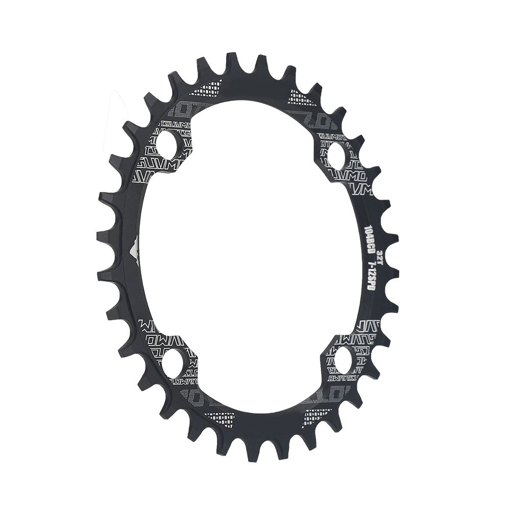 Oval Narrow Wide Chainring MTB Mountain Bicycle 32T 34T 38T Crown Crankset Single Tooth Plate Parts 104 BCD