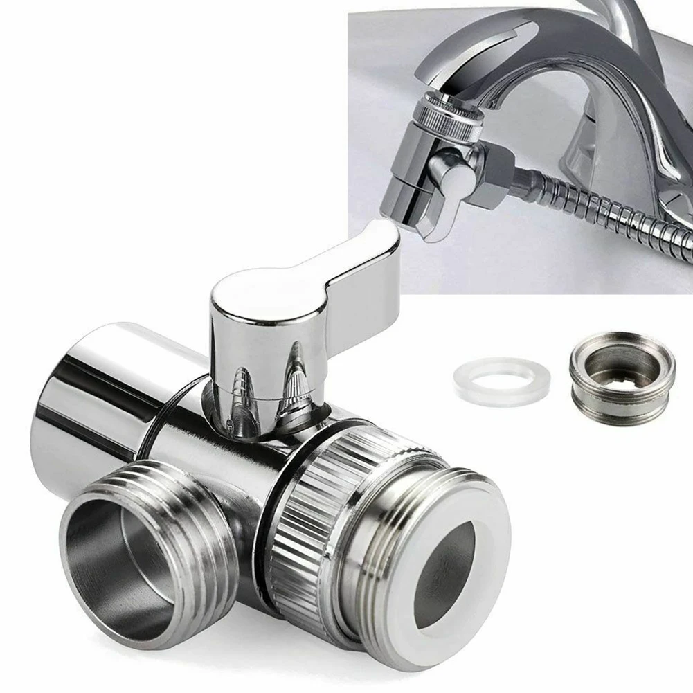Kichen Accessoires Ventielomstelling Kraanomstelling 3-weg Bidet Doucheconnector Omstelling Kraanadapter voor toilet