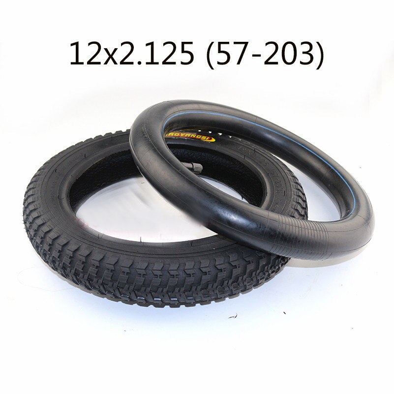 (57-203)12 1/2x2 1/4 tubo de tubo de pneu 12x2.125 trye se encaixa muitos scooters elétricos de gás e bicicleta dobrável bicicleta bicicleta da criança