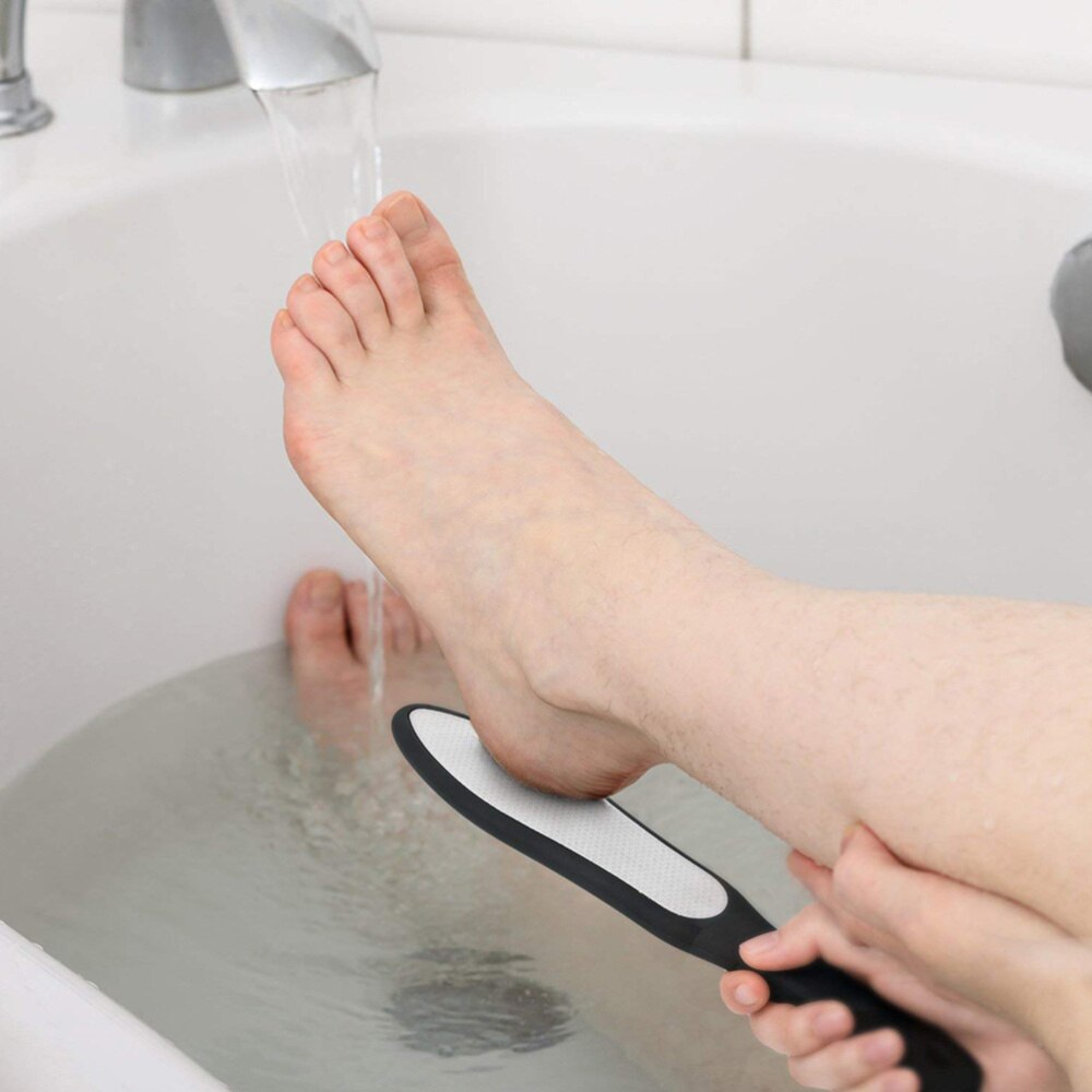 2 Stuks Afneembare Voetrasp Dubbelzijdig Voet Bestanden Eelt Verwijderen Wrijven Voet Zool Peeling Pedicure Benodigdheden Voet Grinder scrubbe