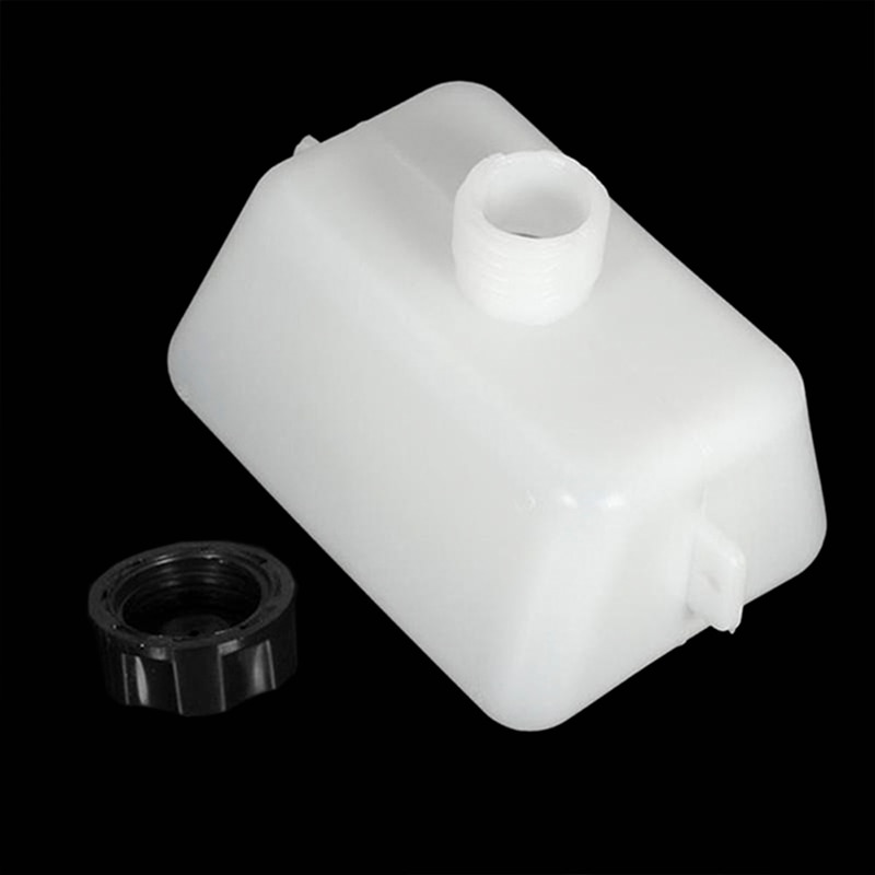 1pc white Plastic Motorcycle Petrol Fuel Tank For Mini Motor Dirt Bike Filter 1L motorcycles Accessories