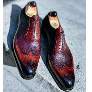 Hommes homme formel vintage en cuir PU grande taille chaussures hommes robe conduite hommes zapatos de hombres personlizar M0954: 6