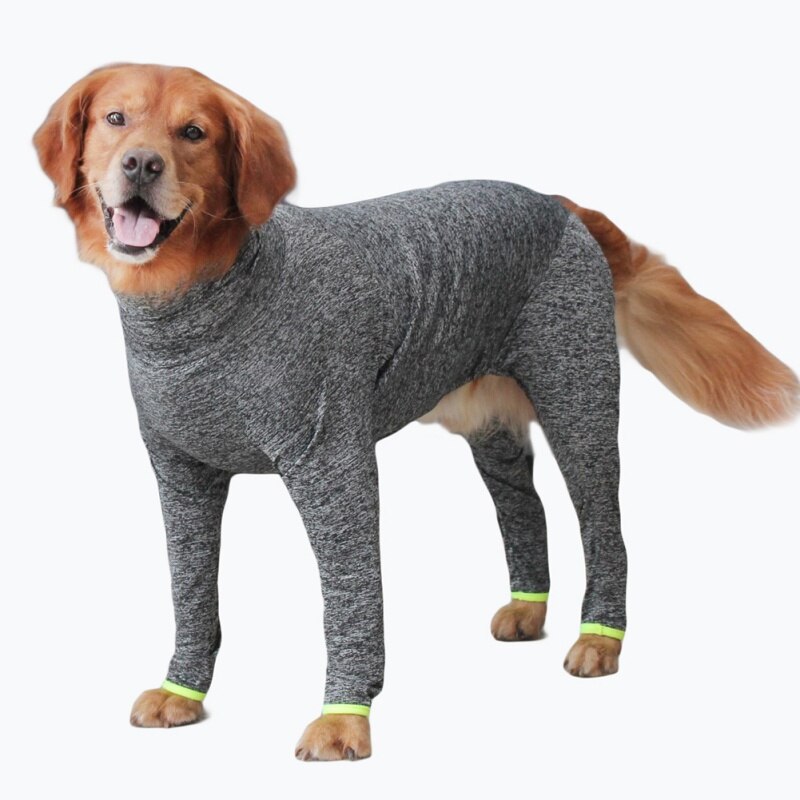 Pet Clothes Jumpsuit Medium Large Dogs Pajamas For Dog costume Long-sleeved Coat For Dogs Surgery Recovery Clothing: H / 10XL