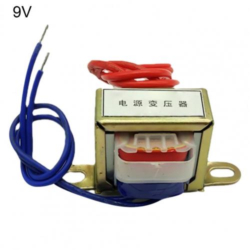 Compact Power Transformer Single-phase Isolation High Temperature Resistance Durable Efficient Compact Power Transformer: 9v