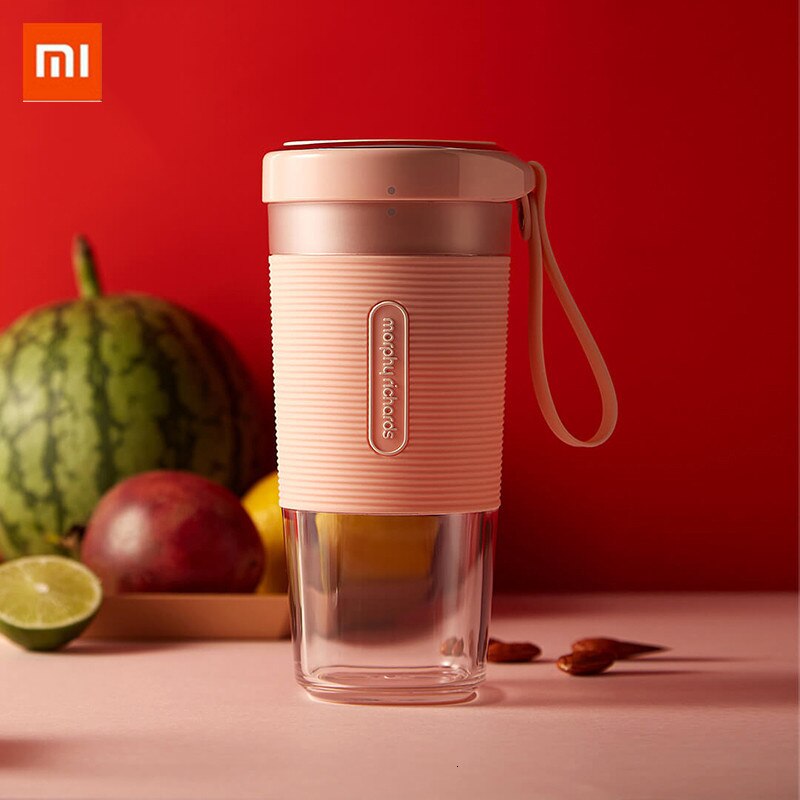 XIAOMI MIJIA Blender Fruit Cup Small Portable Blender Juicer Mixer Food Processor 300ML Magnetic Charge 40 Seconds Of Quick