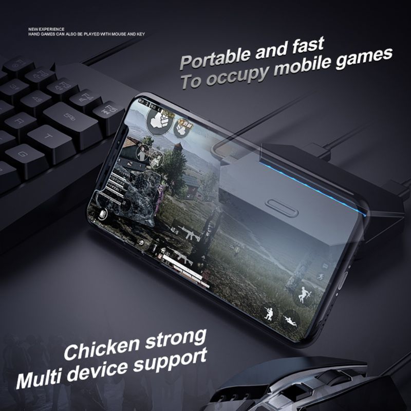 G6 clavier souris adaptateur USB Extender manette contrôleur souris convertisseur pour iPhone an-droid jeux de téléphones mobiles