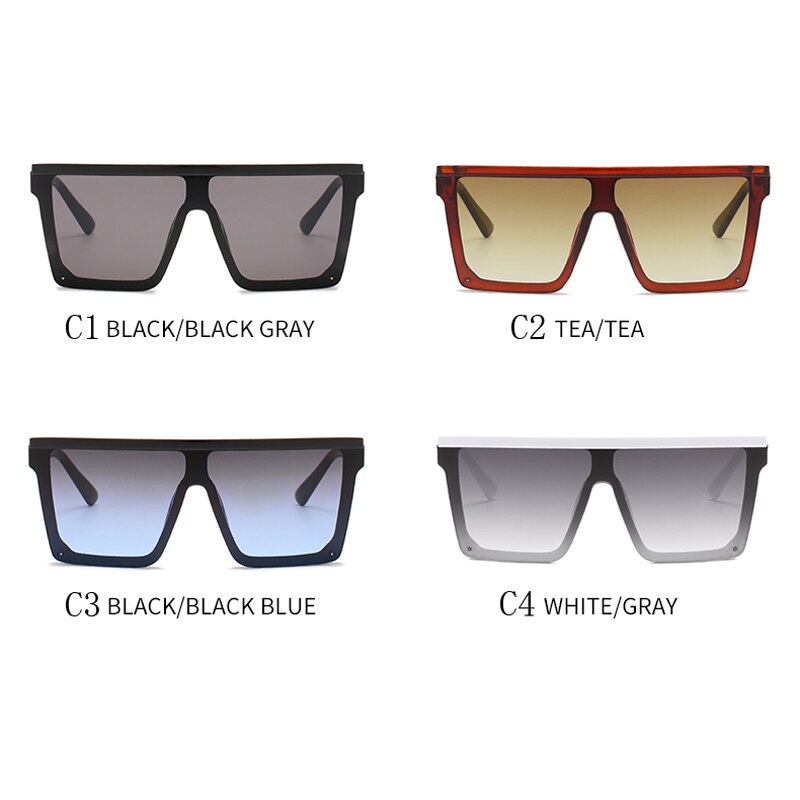 Long Keeper Trendy Rimless Y2K Zonnebril voor Vrouwen Mannen, Shield Wrap Around Zonnebril Oversized Futuristische Mode Zonnebril UV400 Shades, Zwarte Arm Grijze Lenzen