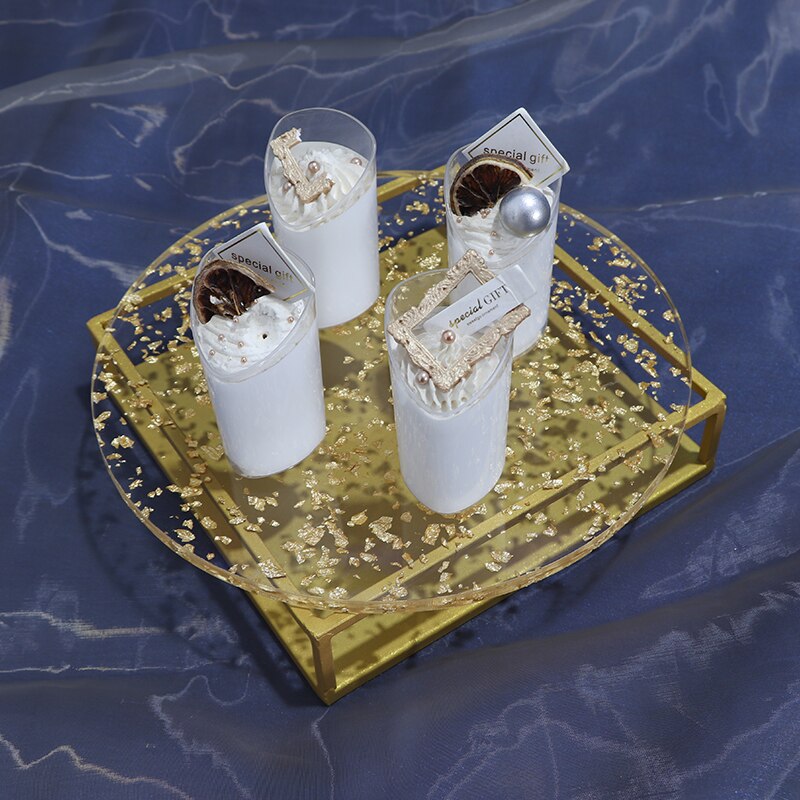 Luxe Metalen Cake Stand Gouden Bruiloft Snack Plaat Dessertbord Set Dienblad Verjaardag Ondersteuning Gateau Keuken Benodigdheden 50