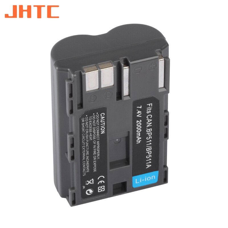 BP-511 BP-511A BP511A BP 511A Camera Battery For Canon EOS 40D 300D 5D 20D 30D 50D 10D D60 G6 BP511 FV40 FV30 FV100 200 2000mah